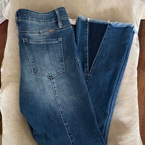 KanCan Dark Blue Flare Jeans